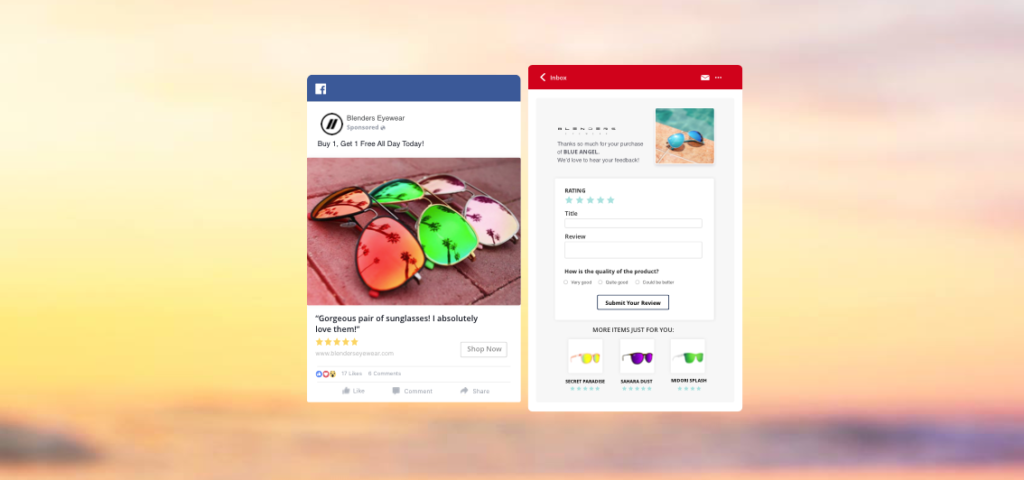 Blenders Eyewear Mixes in Social Proof to Power Facebook Ads 2 Blenders Eyewear | Case Study 13