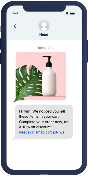 Recover Abandoned Carts With SMS | Use Cases | Yotpo